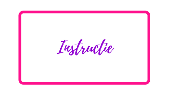 Instructie